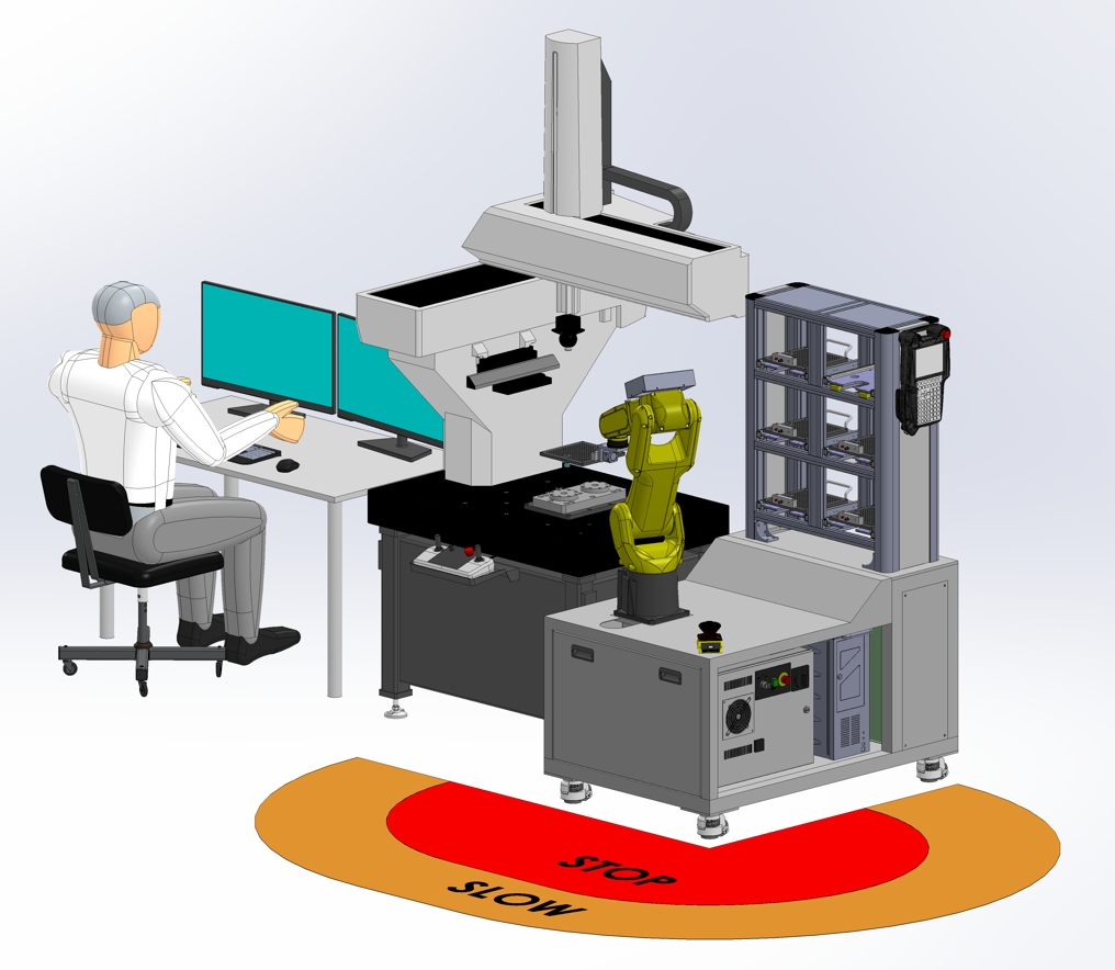 濬騰新技自動化測量儀器示意圖